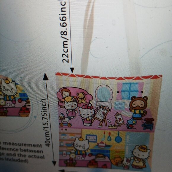 Bags | Hello Kitty Fifi Tracy Painting And Mama Papa In Kitchen Miffy ...